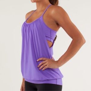 Lululemon no limits tank purple
